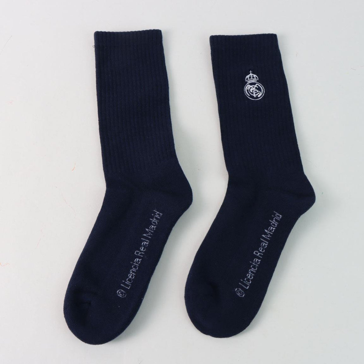 Real Madrid Socken 2er Pack Herren Baumwollsocken Freizeitsocken Alltag
