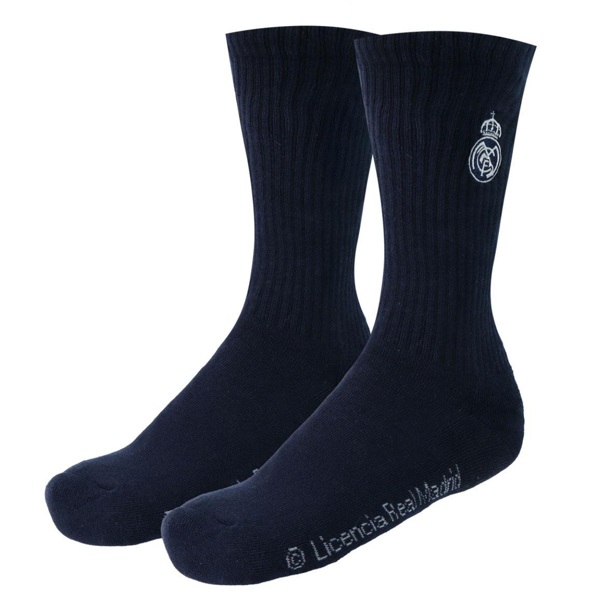 Real Madrid Kinder Socken 3er Pack Baumwollmix Socken Freizeitsocken Alltag