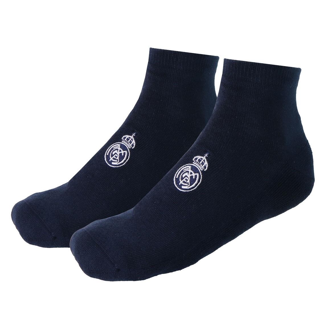 Real Madrid Socken 2er Pack Herren Baumwollsocken Freizeitsocken Alltag