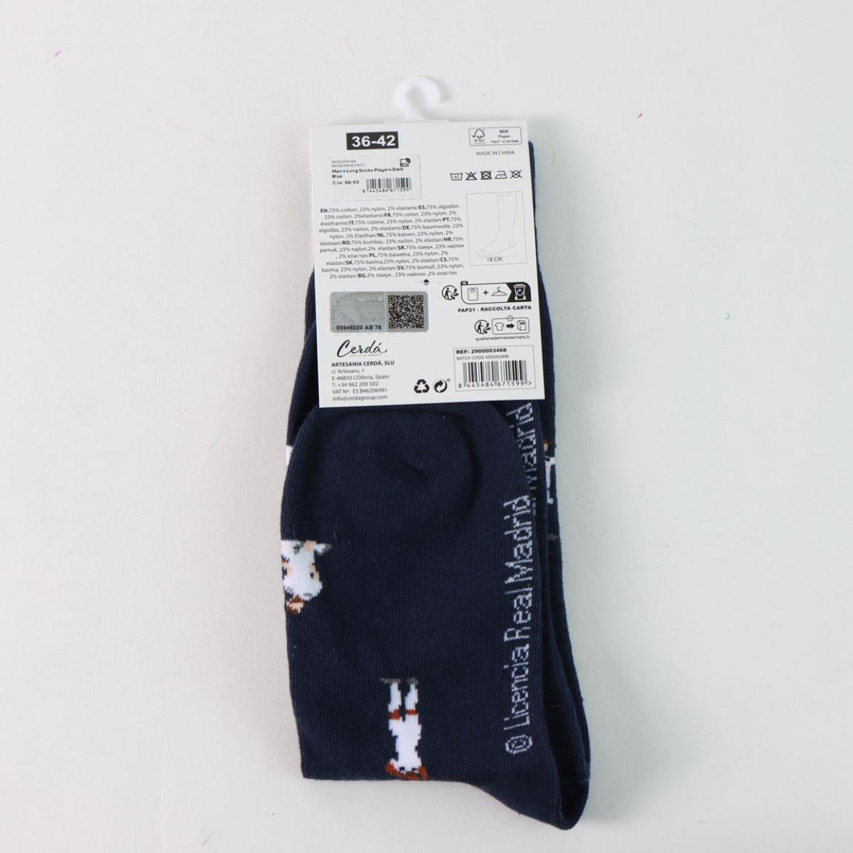 Real Madrid 1 Paar Herren Sockenpack Freizeitsocken Baumwollsocken Mehrpack