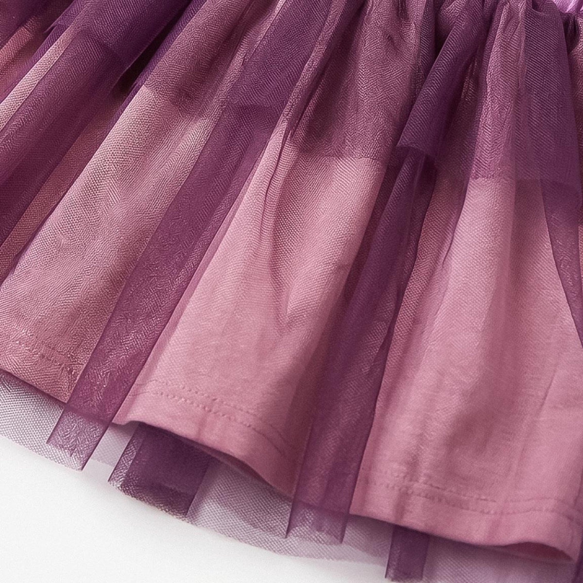 Disney Princess Kinder Kleid leichtes Jersey Kleid für Alltag Sommer und Geschenkidee