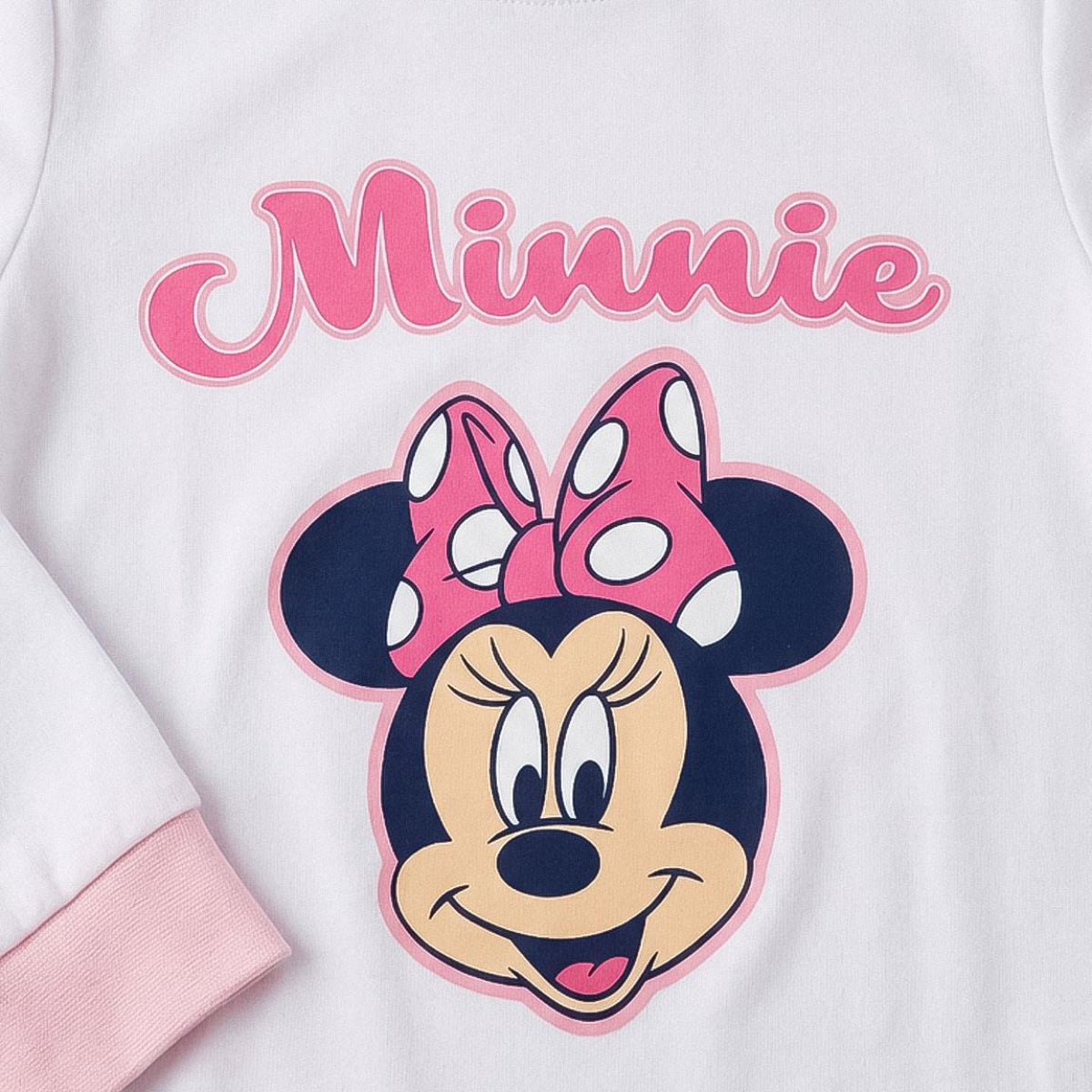 Disney Minnie Kinder Nachtwäsche Zweiteiler lang für Schlafen Freizeit und Übernachtungen