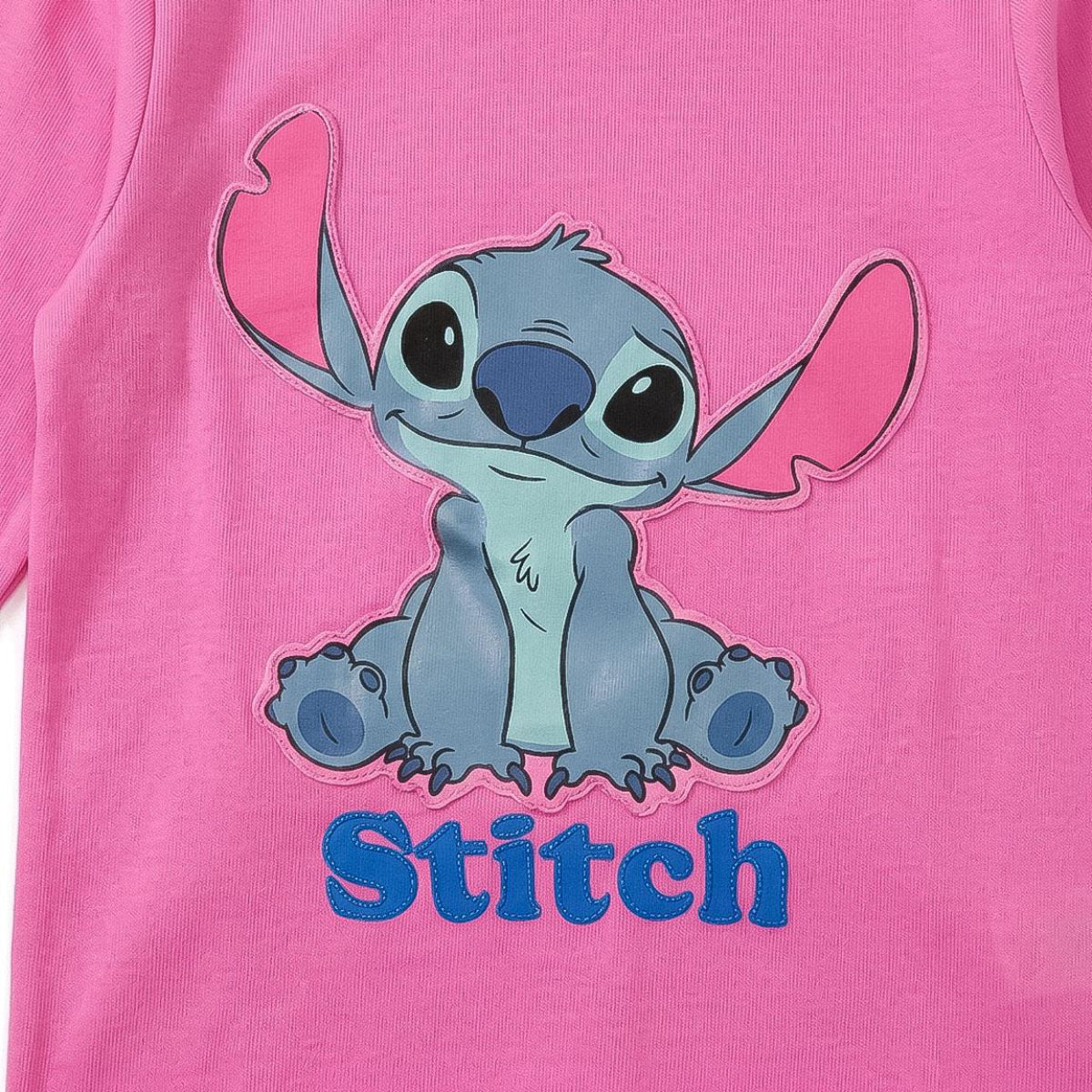 Disney Stitch Kinder Schlafanzug lang für Fans Ferien Urlaub und gemütliche Abende