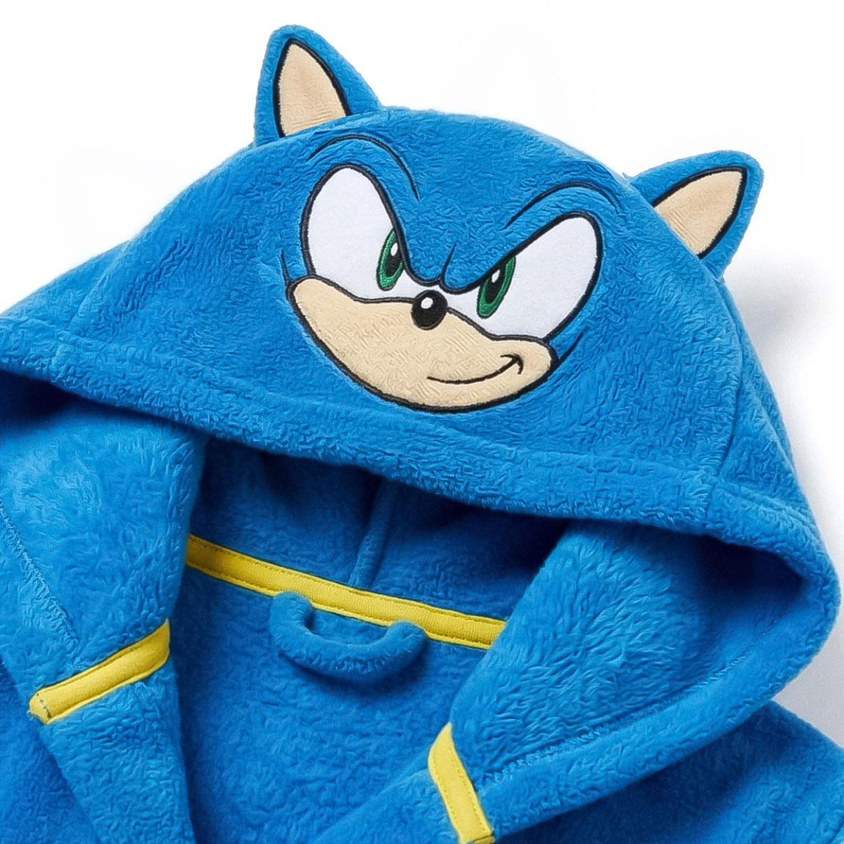 Sonic Kinder Morgenmantel mit Applikationen Reisen Übernachtungen Alltag