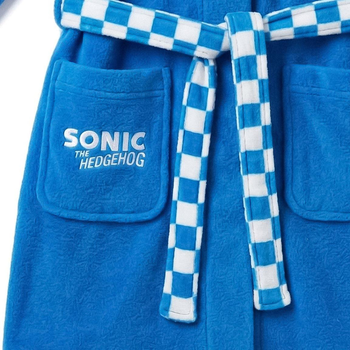Sonic Kinder Morgenmantel mit Applikationen Reisen Übernachtungen Alltag
