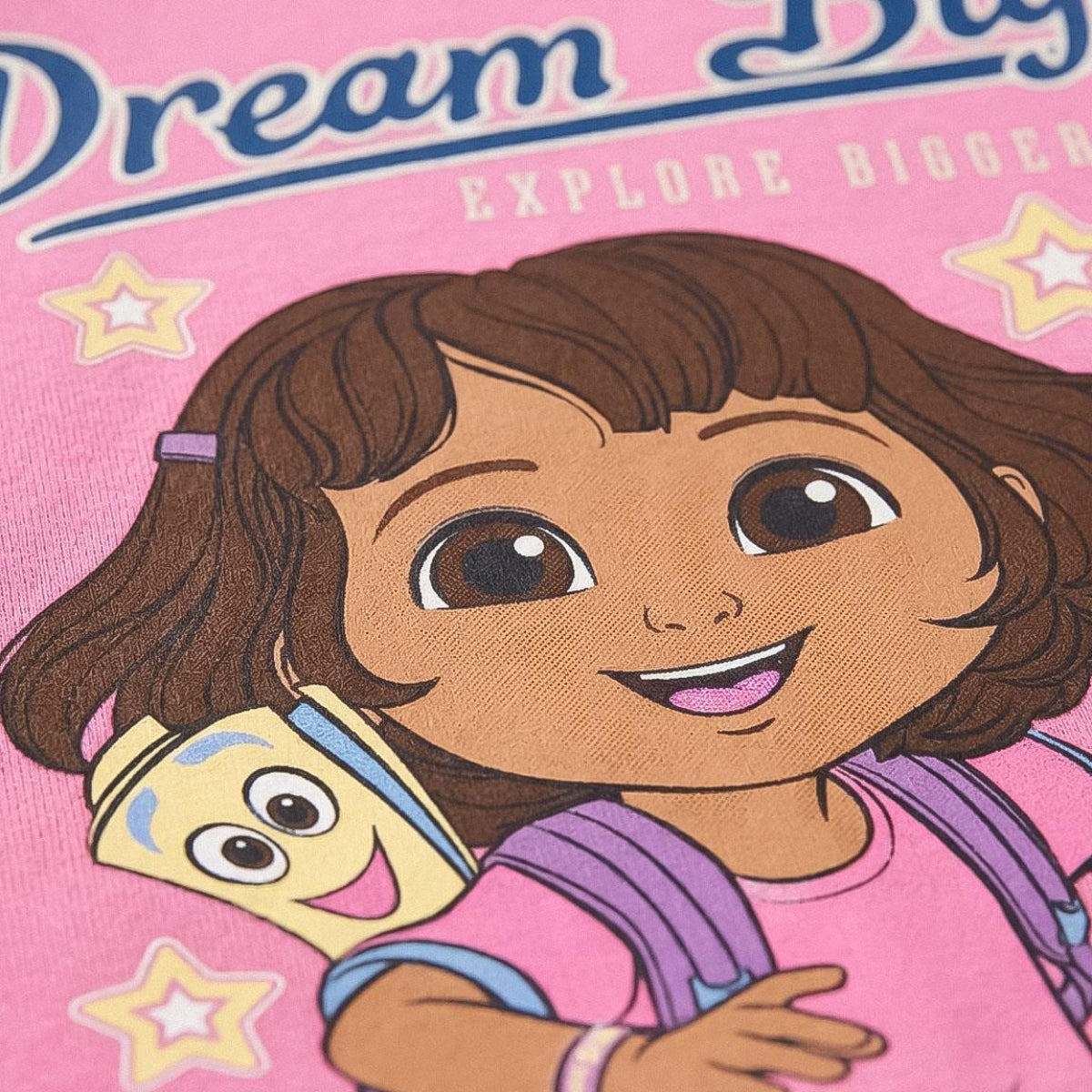 Dora the Explorer Kinder Sweatshirt French Terry für Mädchen 3 bis 6 Jahre Alltag und Freizeit