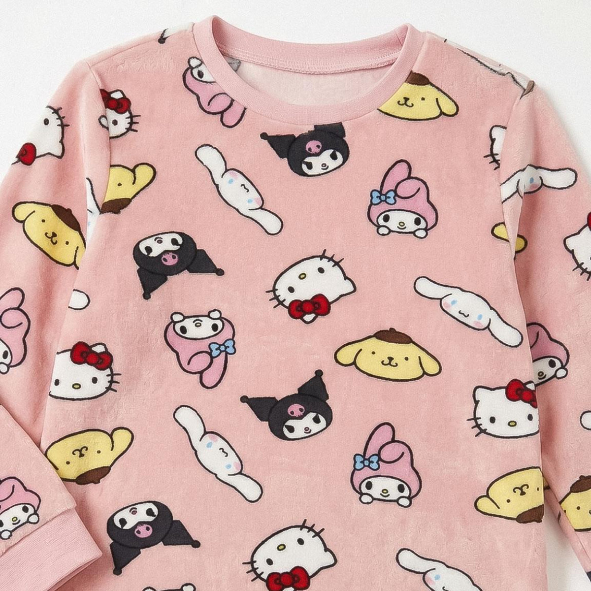 Sanrio Hello Kitty Kinder Pyjama lang für Nacht Zuhause und Freizeit