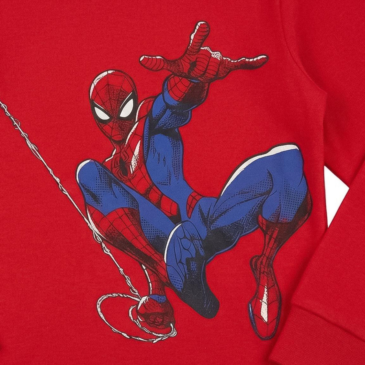 Marvel Spider-Man Schlafanzug Kinder lang für Nacht Freizeit und Zuhause