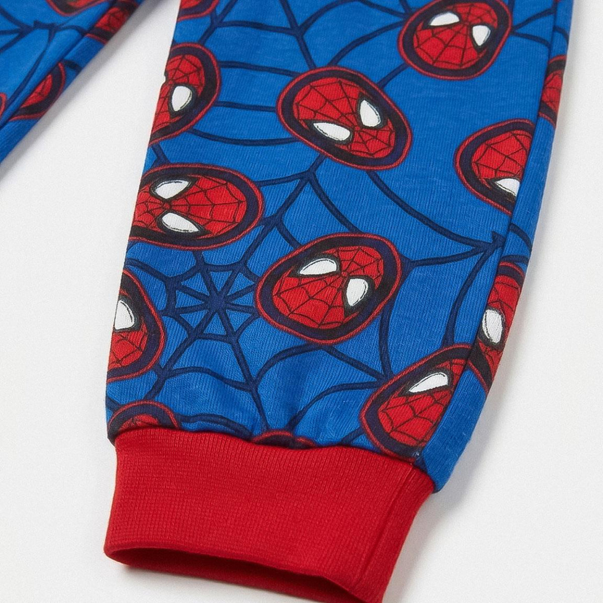 Marvel Spider-Man Schlafanzug Kinder lang für Nacht Freizeit und Zuhause