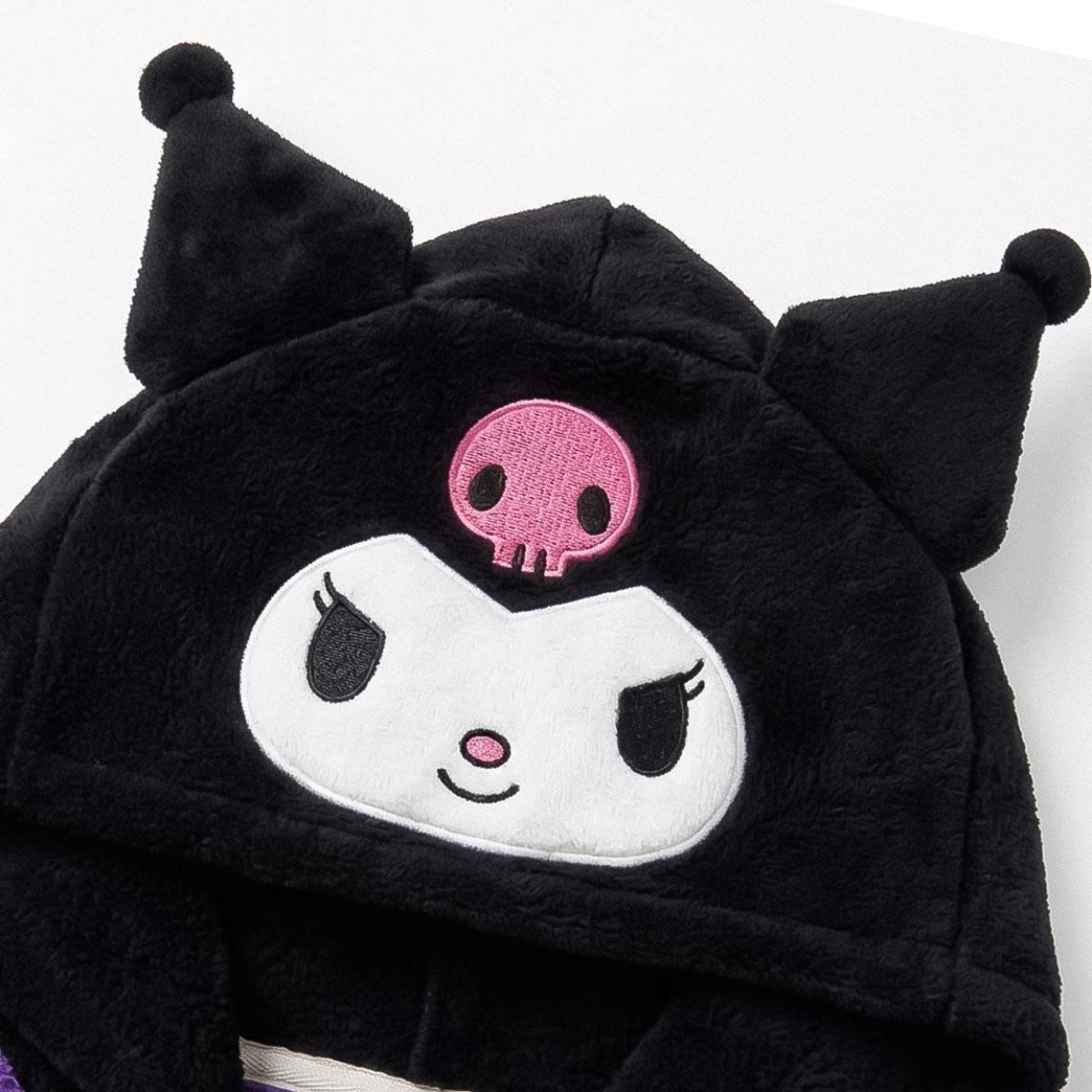 Hello Kitty Kuromi Pyjama Kinder mit Applikationen für Nacht Zuhause und Freizeit