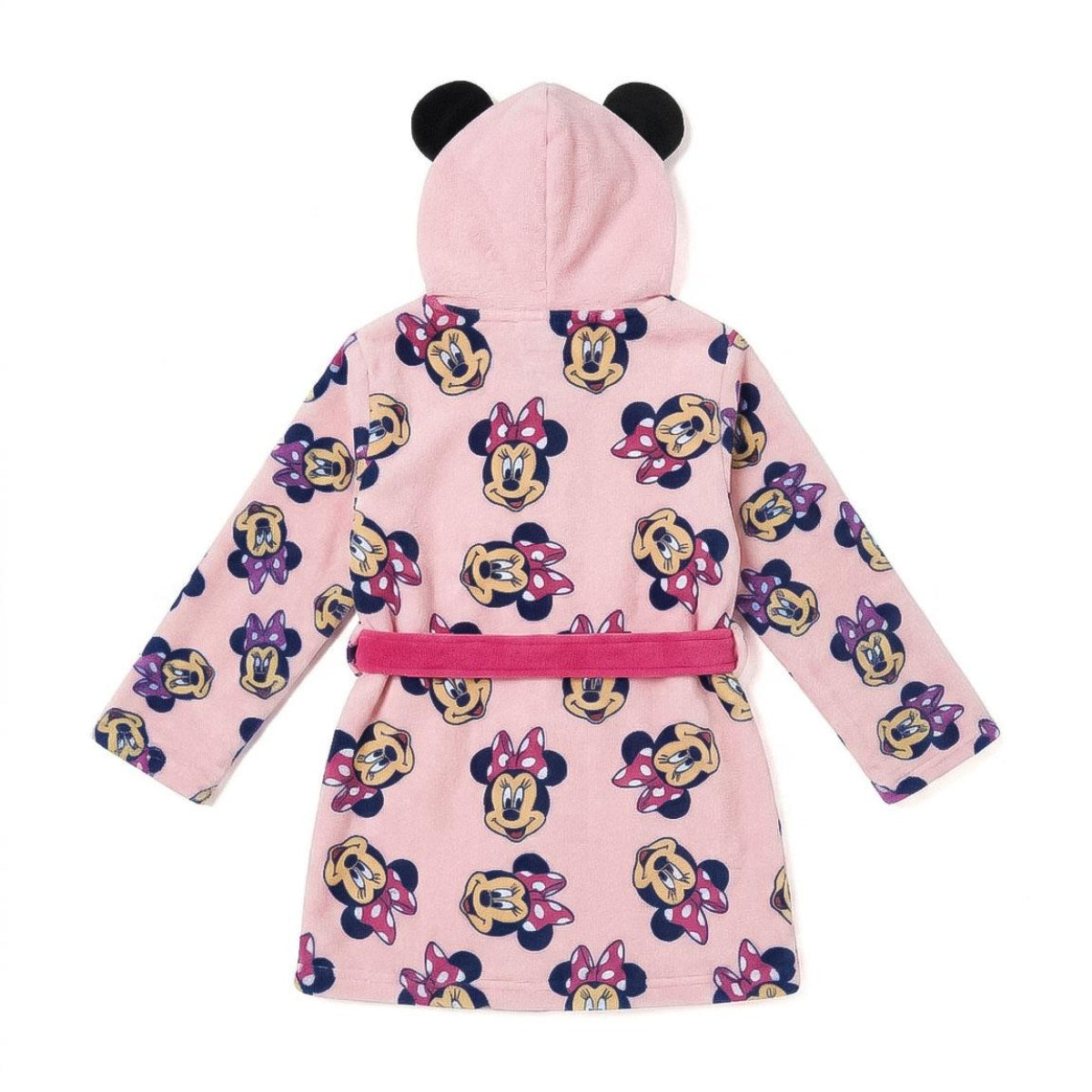 Disney Minnie Kinder Bademantel mit Applikationen für Zuhause Badezimmer gemütliche Stunden