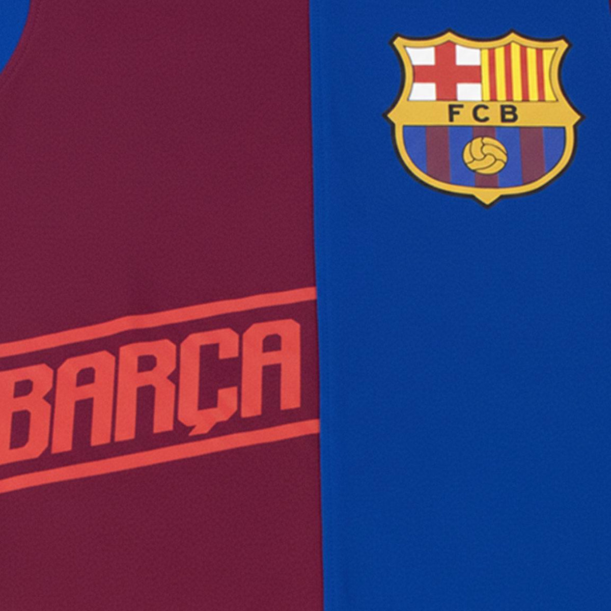 FC Barcelona Kinder Nachtwäsche Kurzarm Pyjama Sommer Schlafset Baumwolle