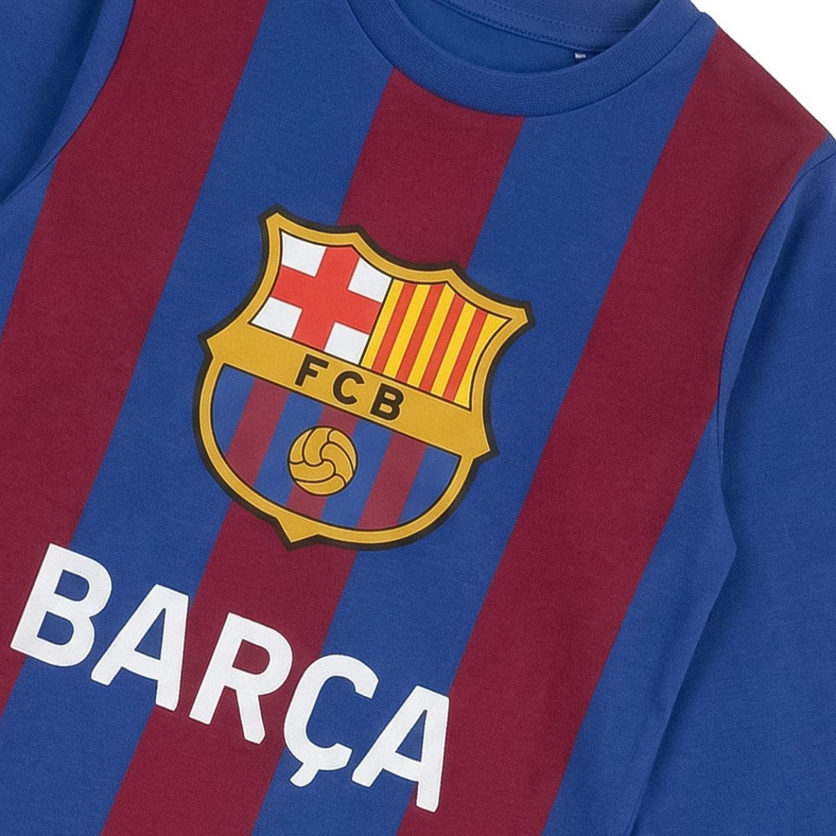 FC Barcelona Pyjama Kinder lang für Schlafen Zuhause und gemütliche Abende