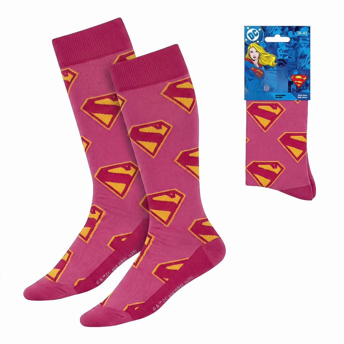 Superman Supergirl Erwachsenen Socken für Alltag Reisen und Zuhause