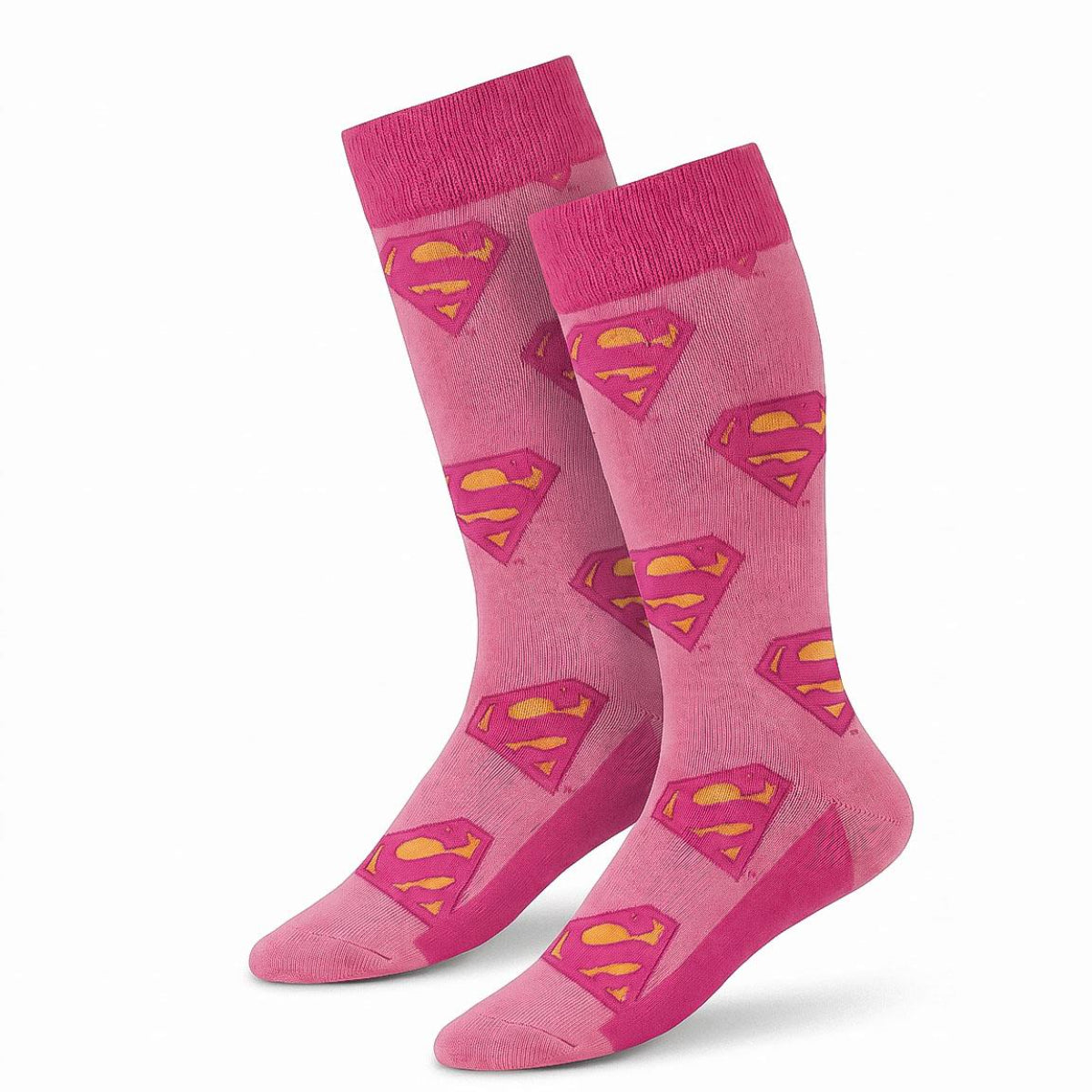 Superman Supergirl Socken für Erwachsene im praktischen 3er Set