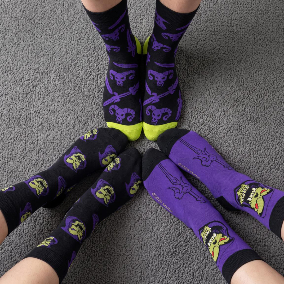 Masters of the Universe Socken für Erwachsene im praktischen 3er Set