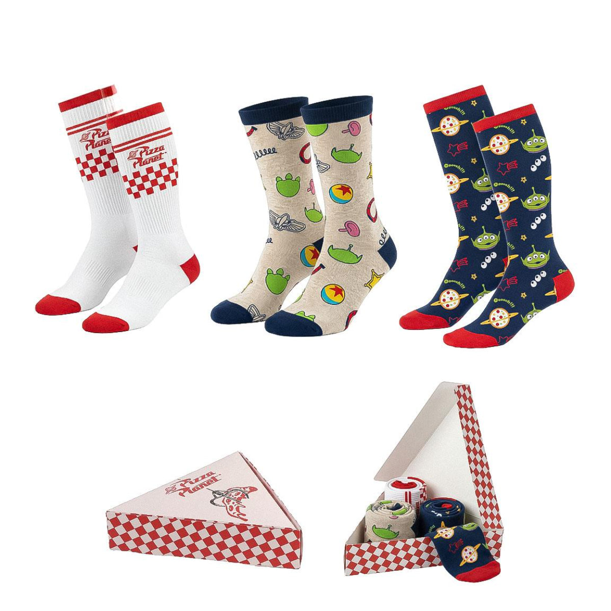 Disney Toy Story Strümpfe 3er Pack für Fans von Woody und Buzz Lightyear
