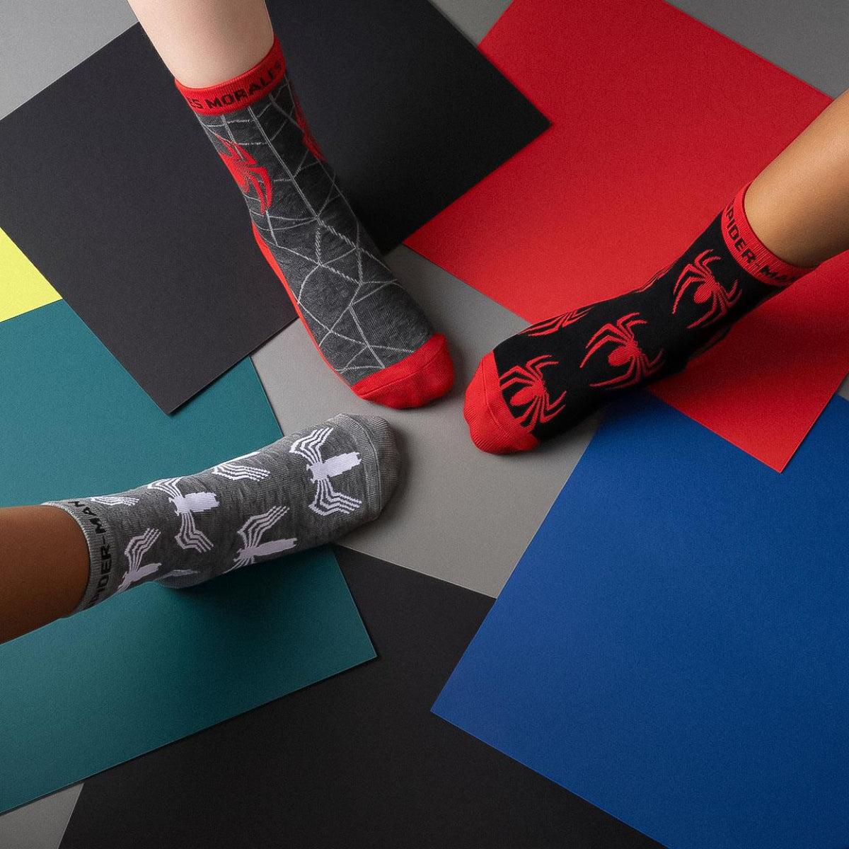 Marvel Spider-Man 38-45 Socken für Erwachsene im praktischen 3er Set