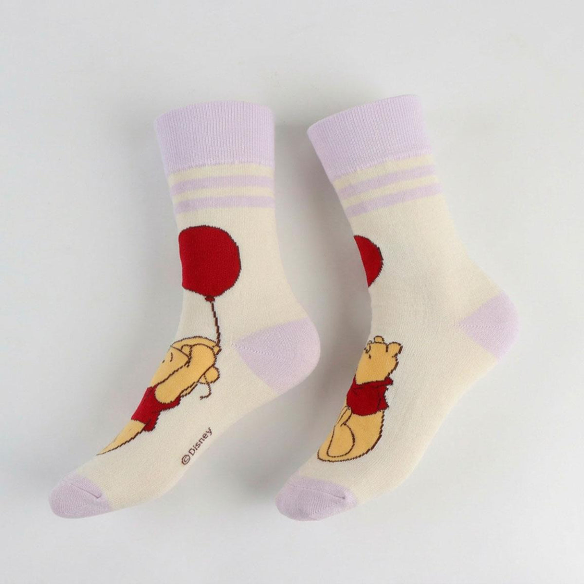 Disney Winnie the Pooh Socken 3er Pack für Erwachsene Größe 36–43 für Alltag und Freizeit
