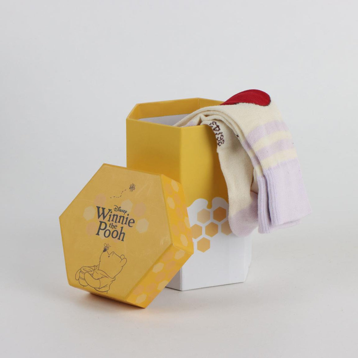 Disney Winnie the Pooh Socken 3er Pack für Erwachsene Größe 36–43 für Alltag und Freizeit