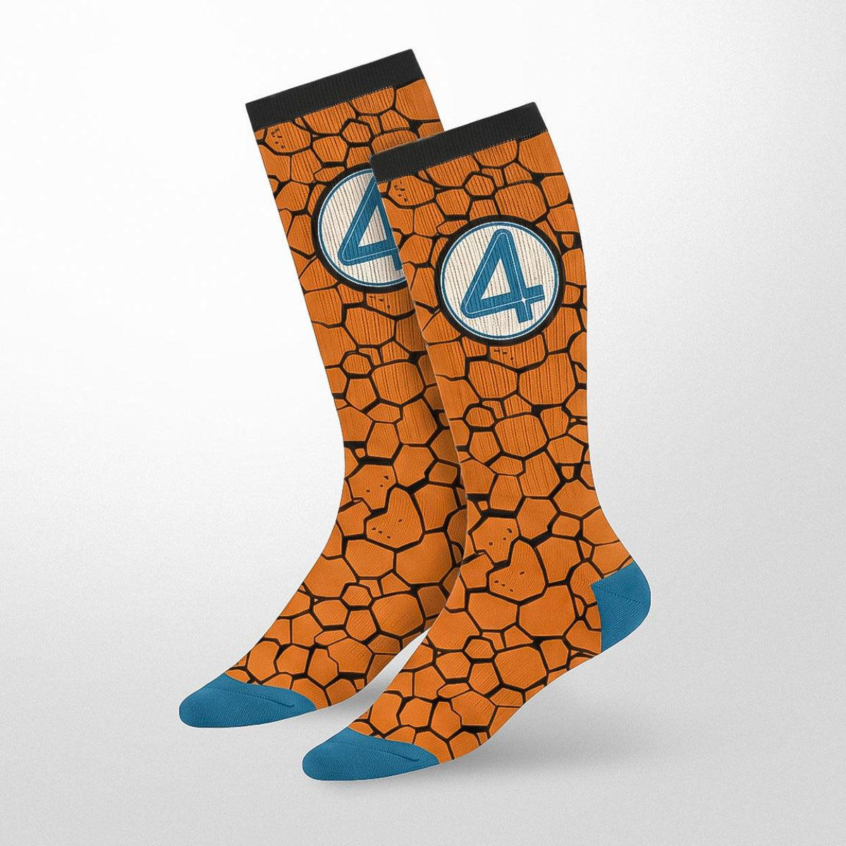 Fantastic Four Socken 3er Pack für Erwachsene Größe 38–45 für Alltag und Freizeit