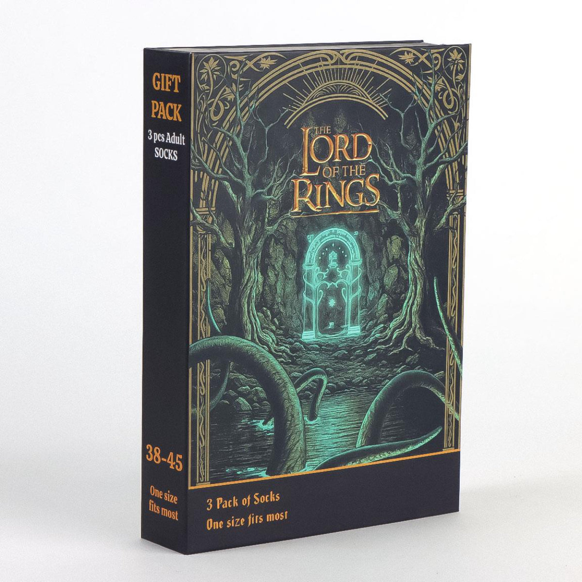The Lord of the Rings Socken 3er Pack für Erwachsene Größe 38–45 für Alltag und Freizeit