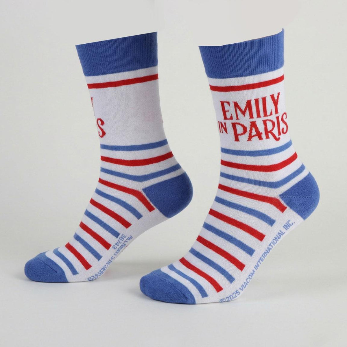 Emily in Paris Socken 3er Pack für Erwachsene Größe 36–43 für Alltag und Freizeit