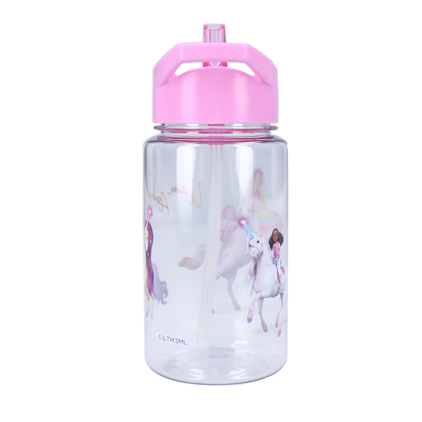 Unicorn Academy Trinkbecher – 450 ml mit Strohhalm & Henkel