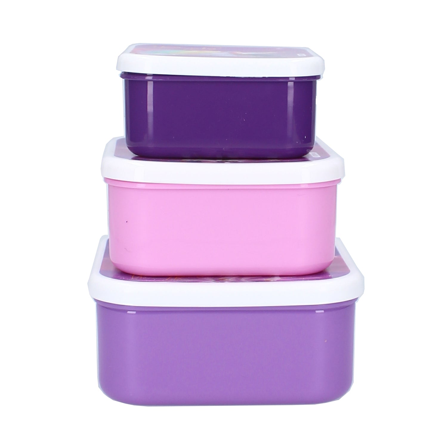 Unicorn Academy Brotdose Snackboxen 3er-Set