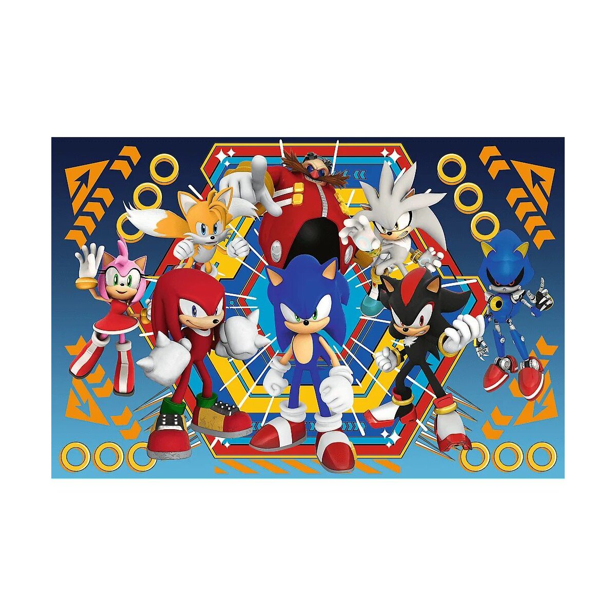 Sonic Puzzle Super Shape XL 104 Teile Perfekt für junge Abenteurer