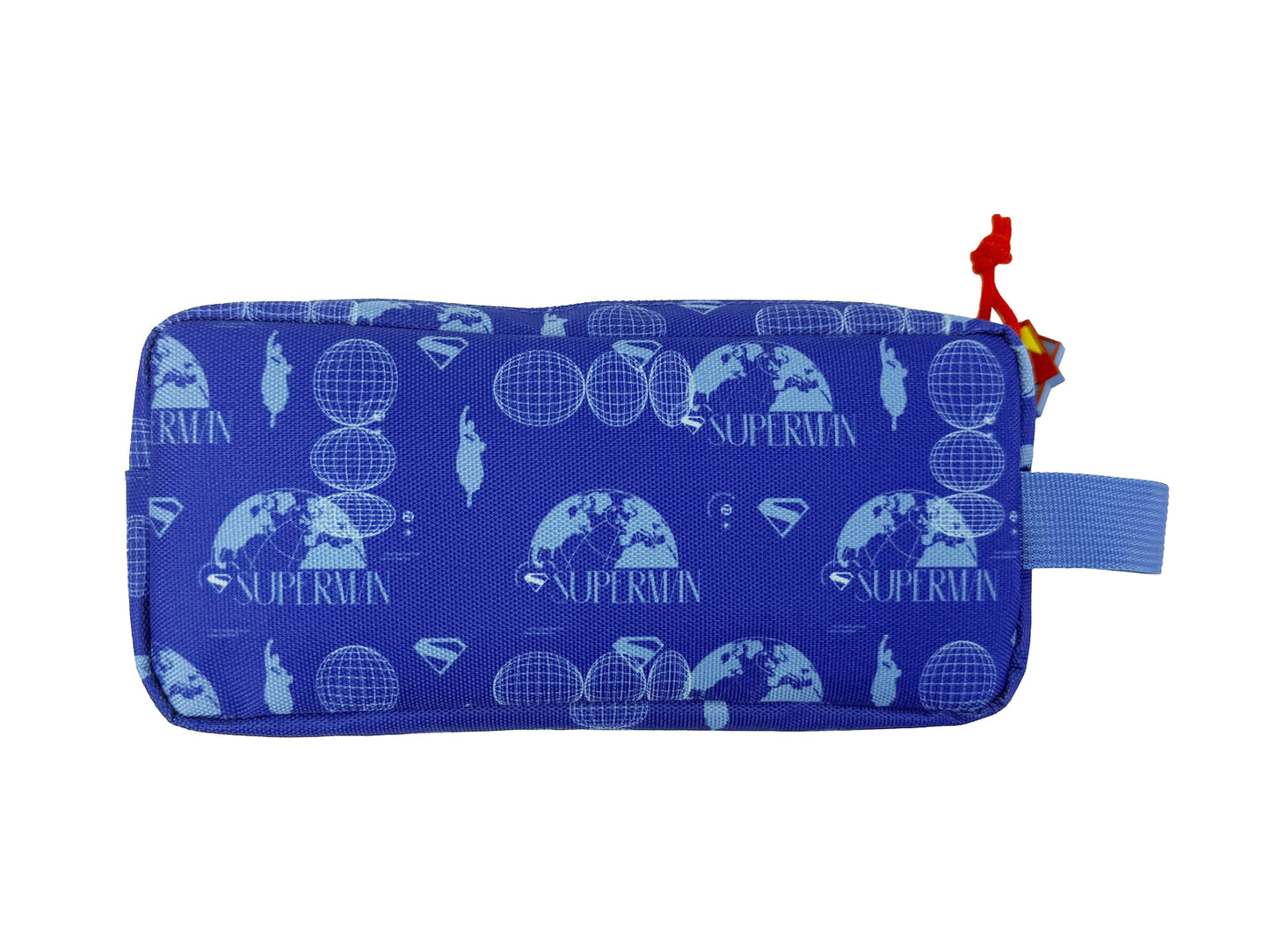 Superman Mäppchen Doppel Etui Federmäppchen für Schule und Alltag