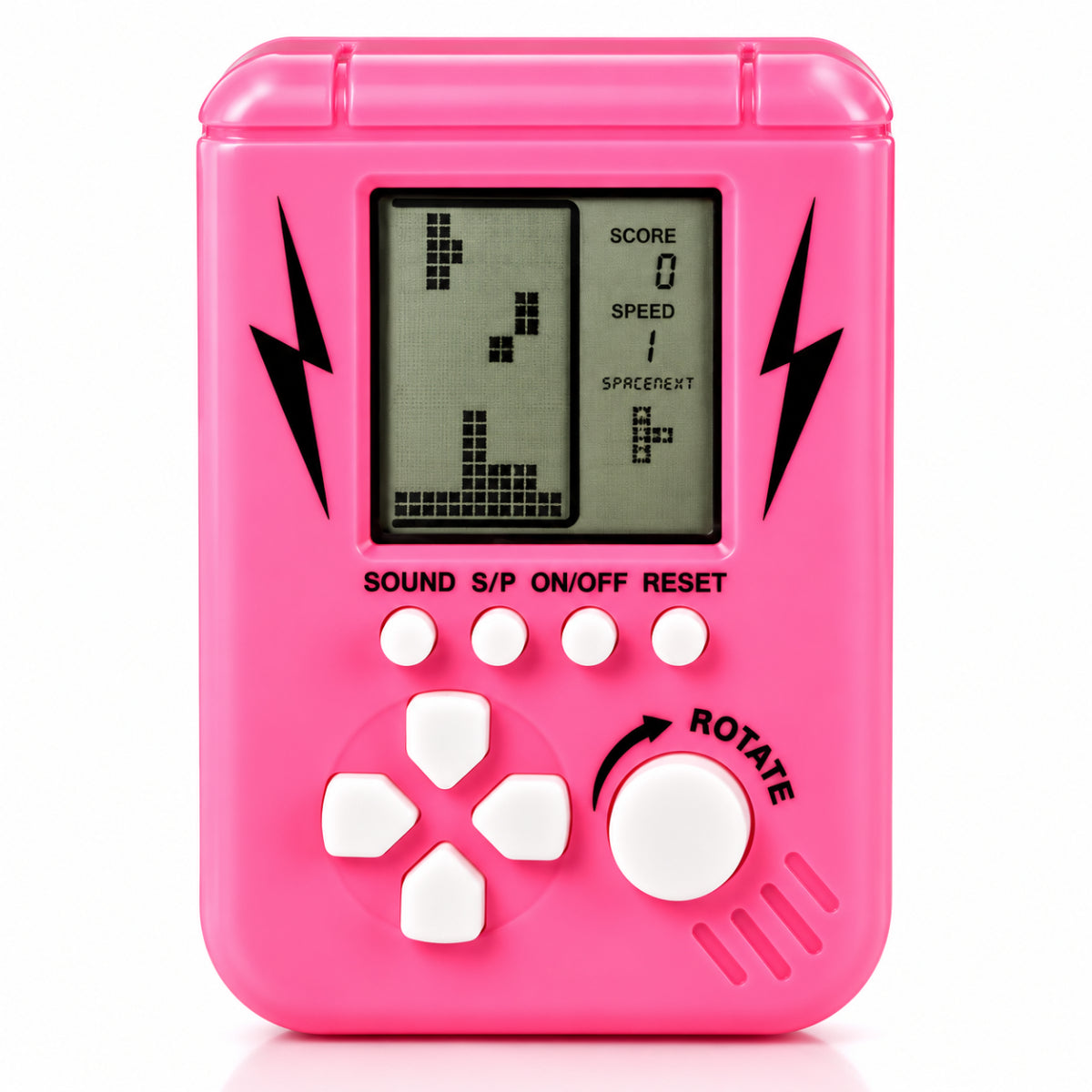 Jollity Works Brick Games Handheld Retro Spielkonsole 23 Spiele