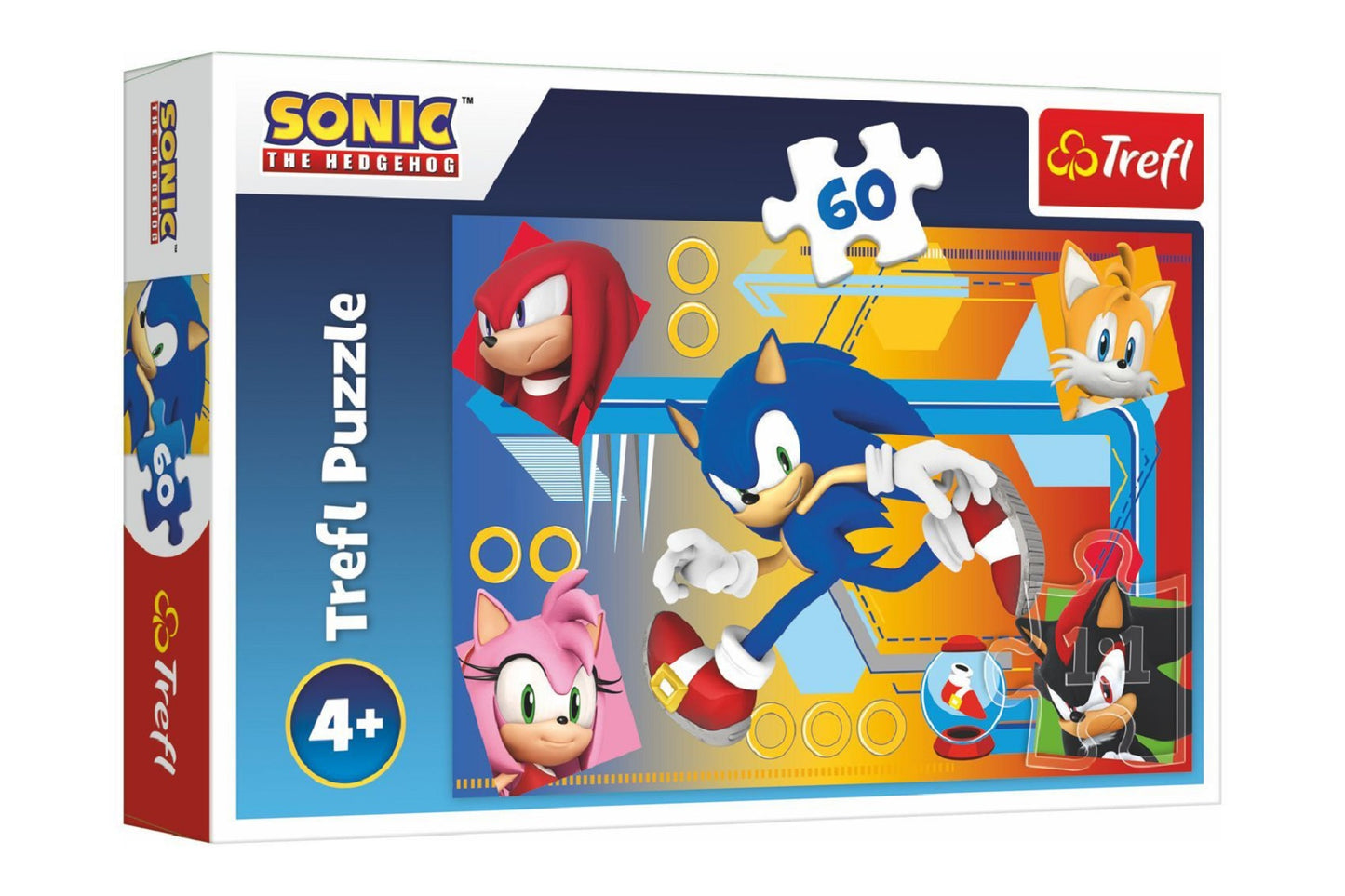 Sonic Lustiges Puzzle 60 Teile Perfekt für junge Puzzle Fans