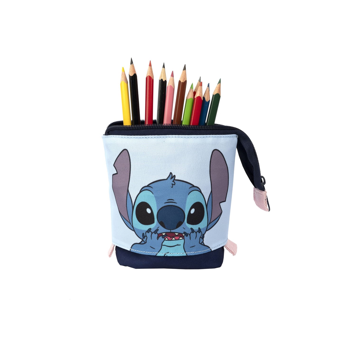 Lilo & Stitch 2-in-1 Mäppchen – Praktisches Federmäppchen & Stifthalter für Kinder