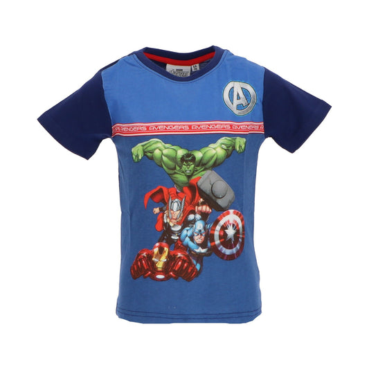 Avengers Kinder T-Shirt aus Baumwolle mit Print kurzarm