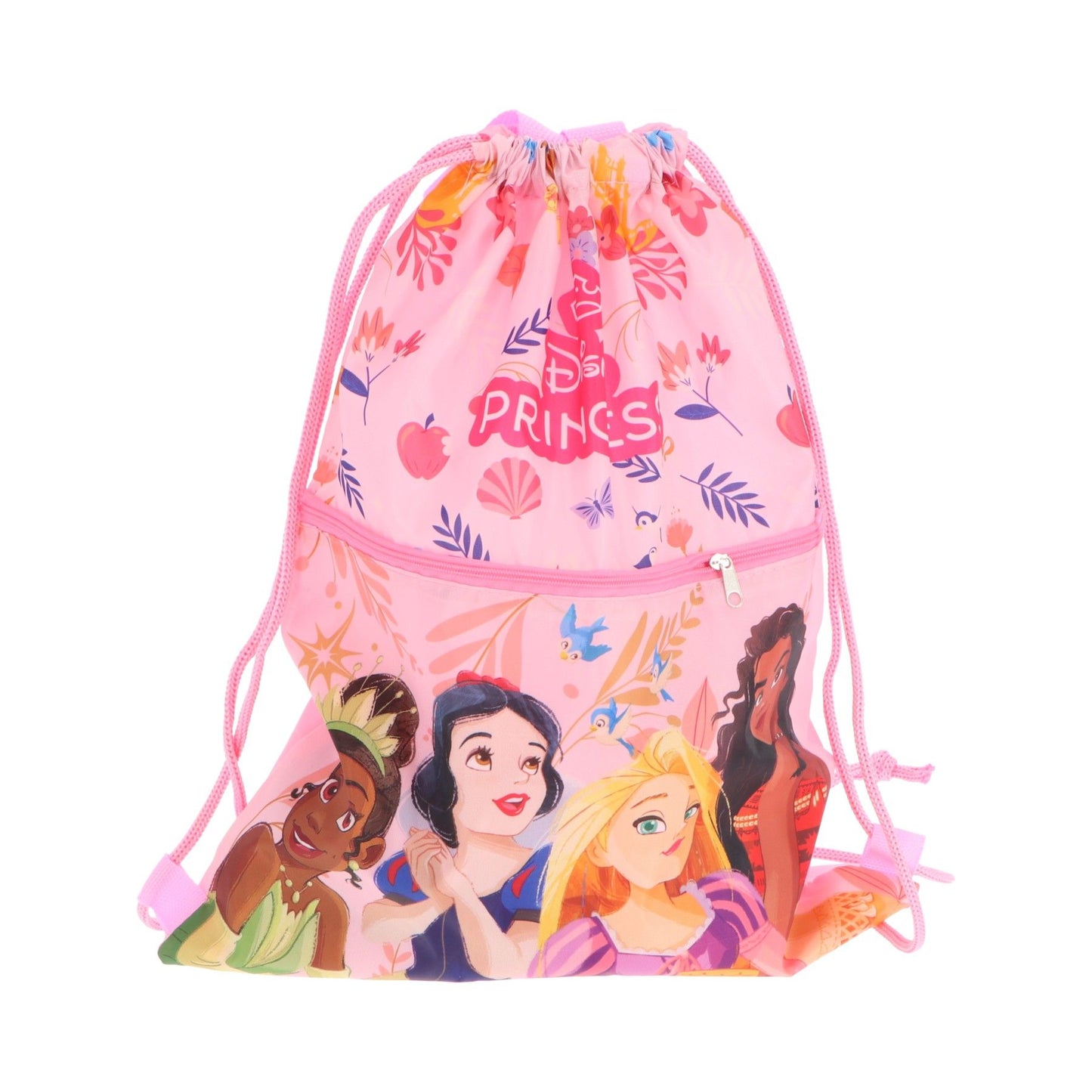 Disney Princess Leichter Sportbeutel 45x34,5 cm Turnbeutel für Kinder