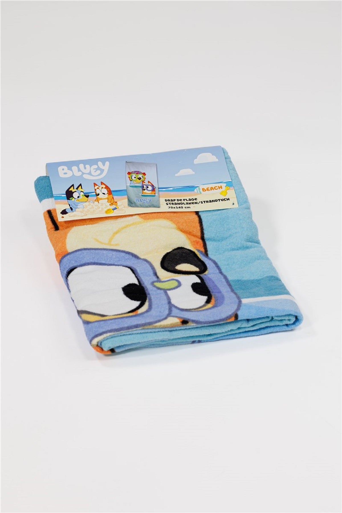 Bluey Baumwollhandtuch Badehandtuch Strandtuch 70x140 cm aus Baumwolle