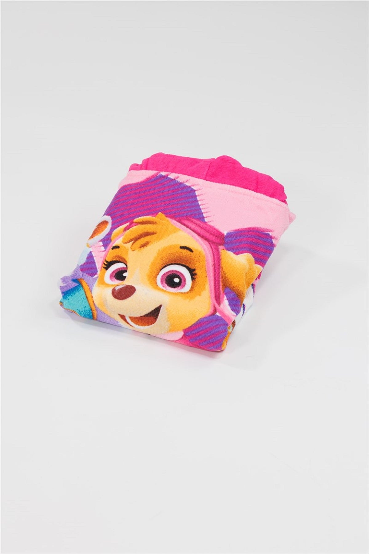 Paw Patrol Kinder Badeponcho mit Kapuze Strandponcho aus Polyester 55 x 110 cm