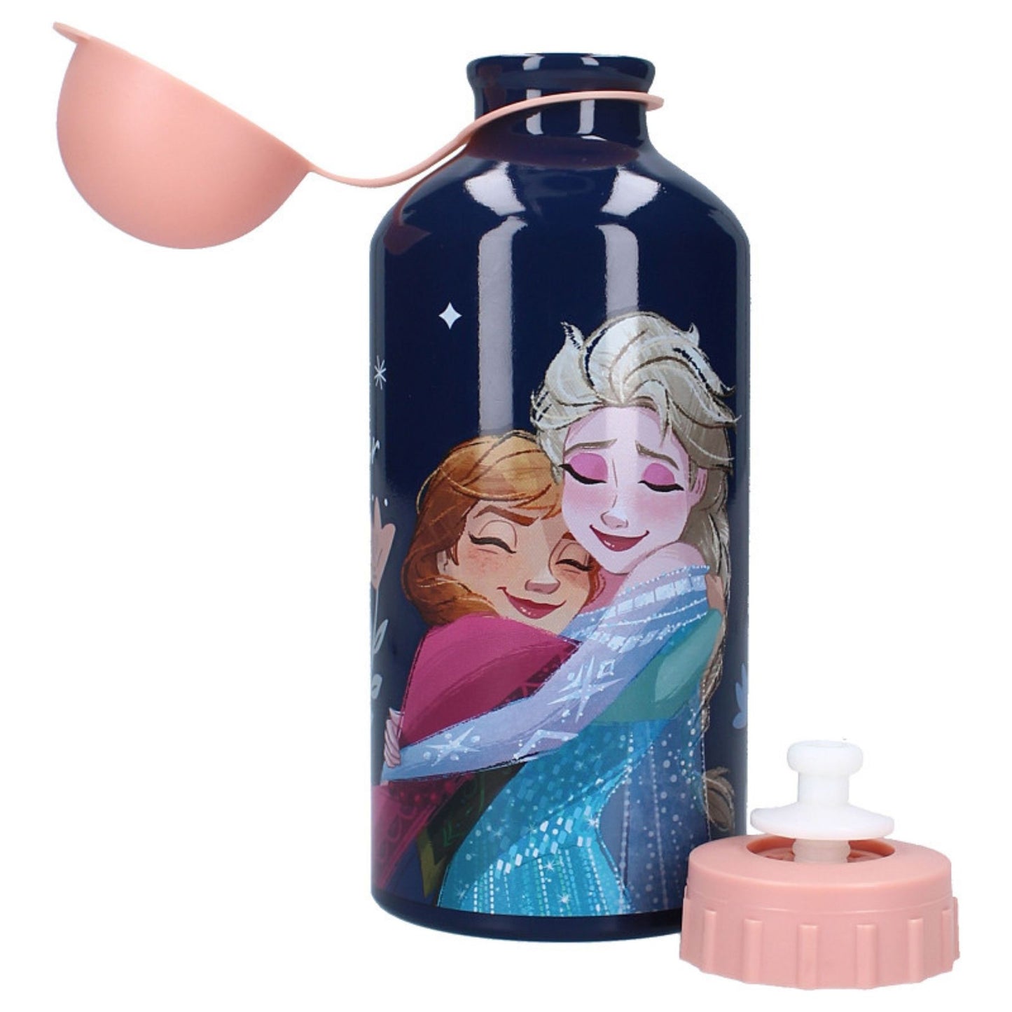 Frozen Wasserflasche – Robuste 500 ml Trinkflasche mit praktischem Trinkverschluss