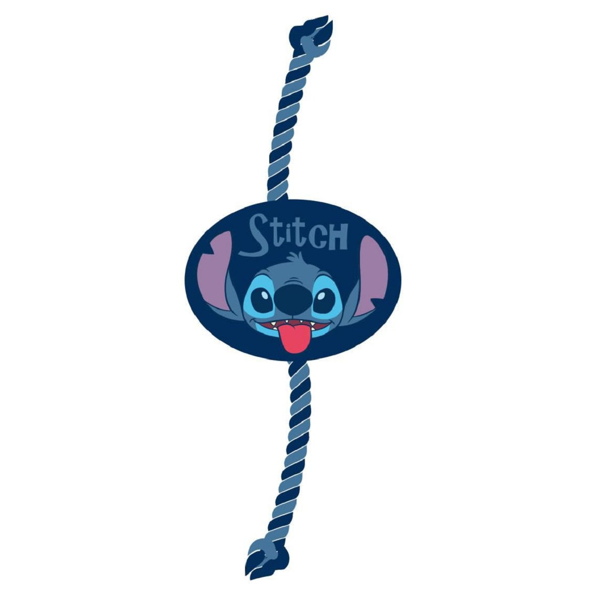 Disney Lilo & Stitch Hundespielzeug Quietschplüsch mit Zerrseil