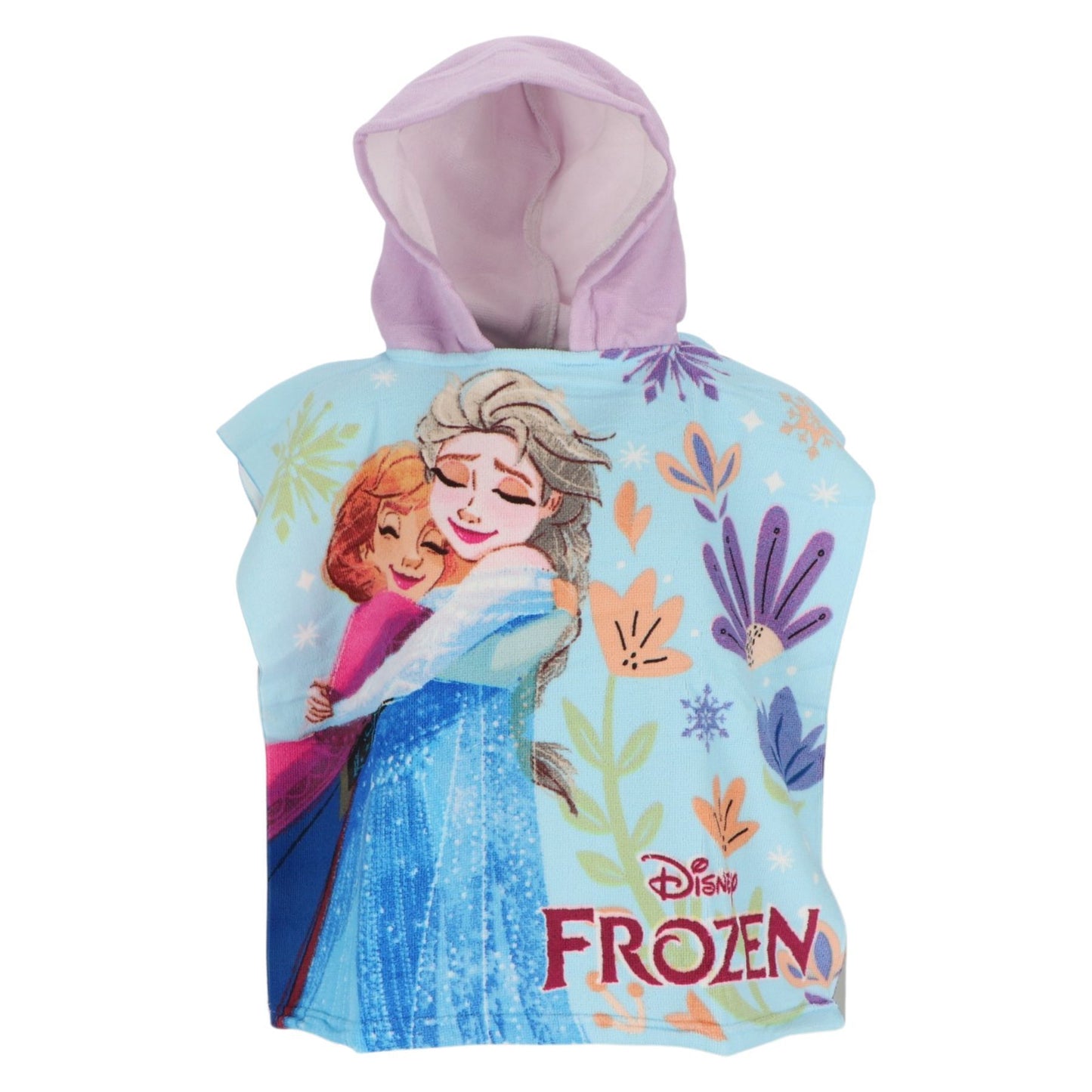 Frozen Mikrofaser Poncho für Kinder – 100x55 cm OneSize