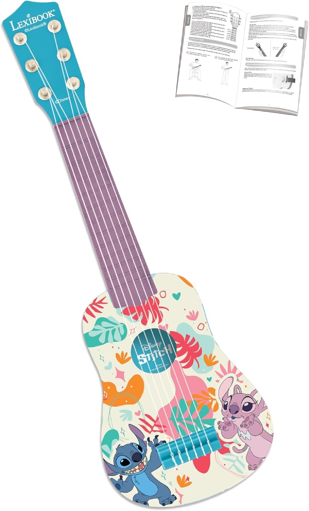 Lilo & Stitch Gitarre 53 cm groß für Kinder