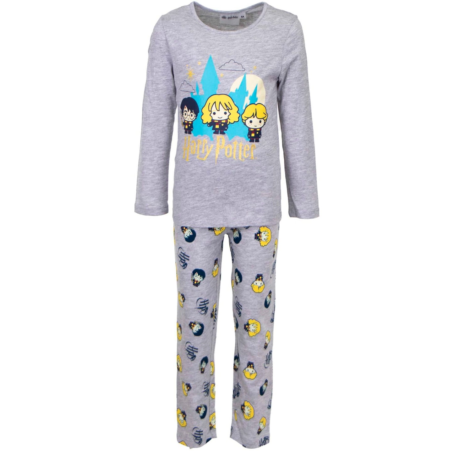 Harry Potter Nachtwäsche Schlafanzug aus Baumwolle Pyjama-Set für Kinder