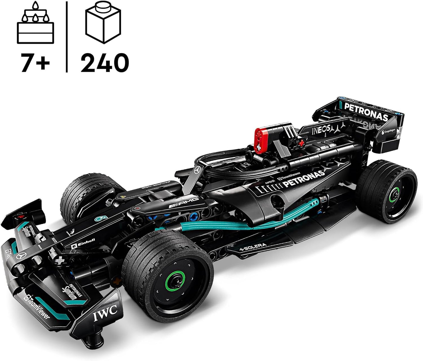 LEGO Technic Mercedes-AMG F1 W14 E Performance Race Car Spielzeug für Kinder, Jungen und Mädchen ab 7 Jahren