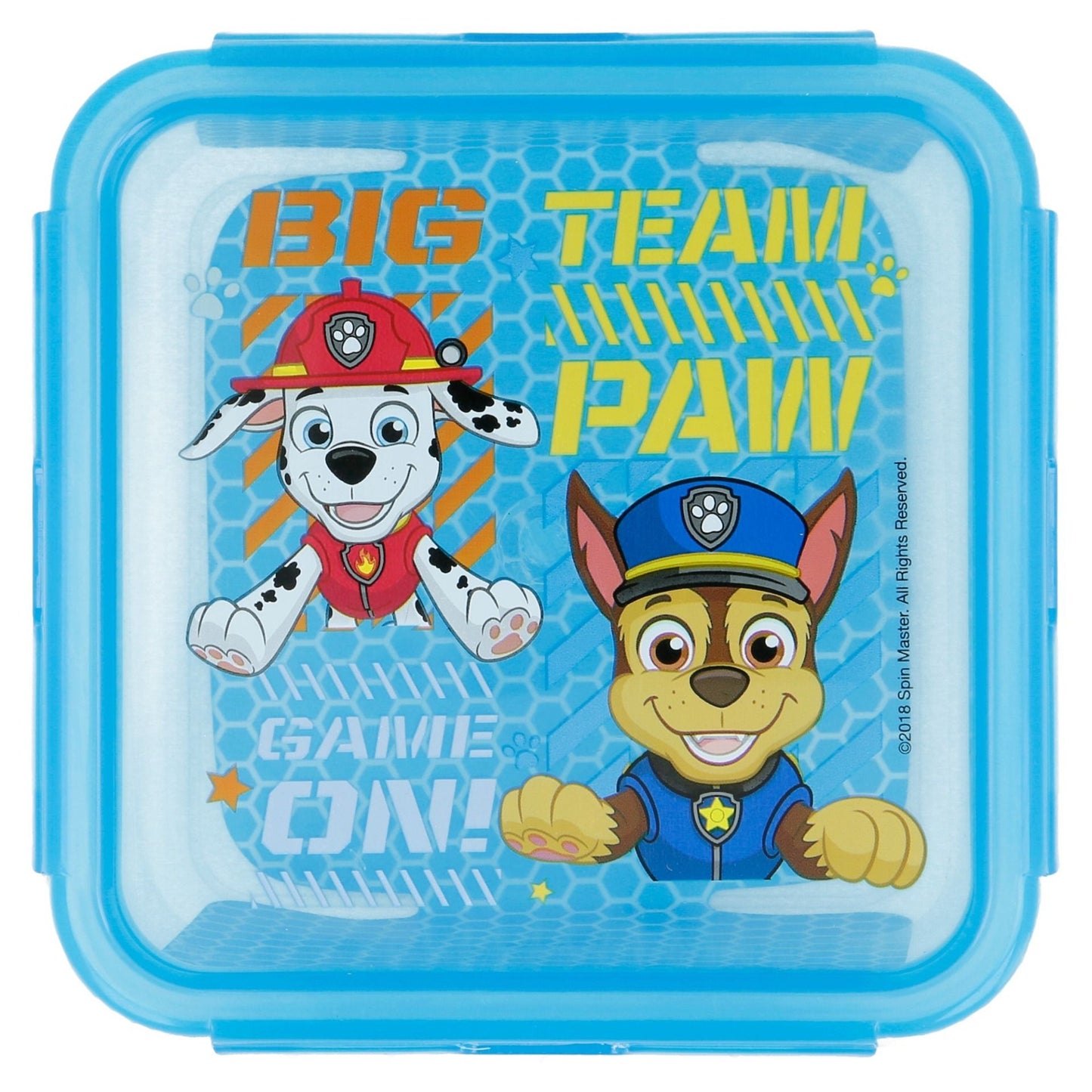Paw Patrol Lunchbox – Quadratischer Brotdose Behälter 730 ml für Kinder