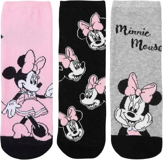 Disney Minnie Mouse Sneaker Socken für Damen 3er Pack – Komfort und Stil