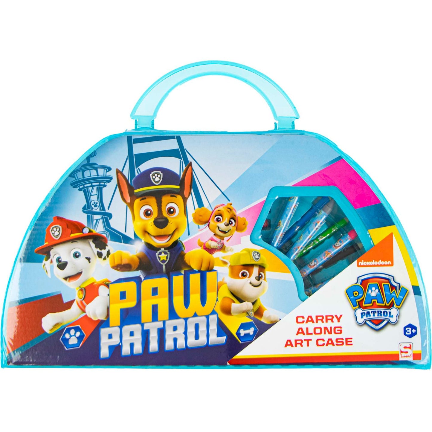 Paw Patrol Kunst-Set – Mal- und Zeichenkoffer Kreativset für Kinder