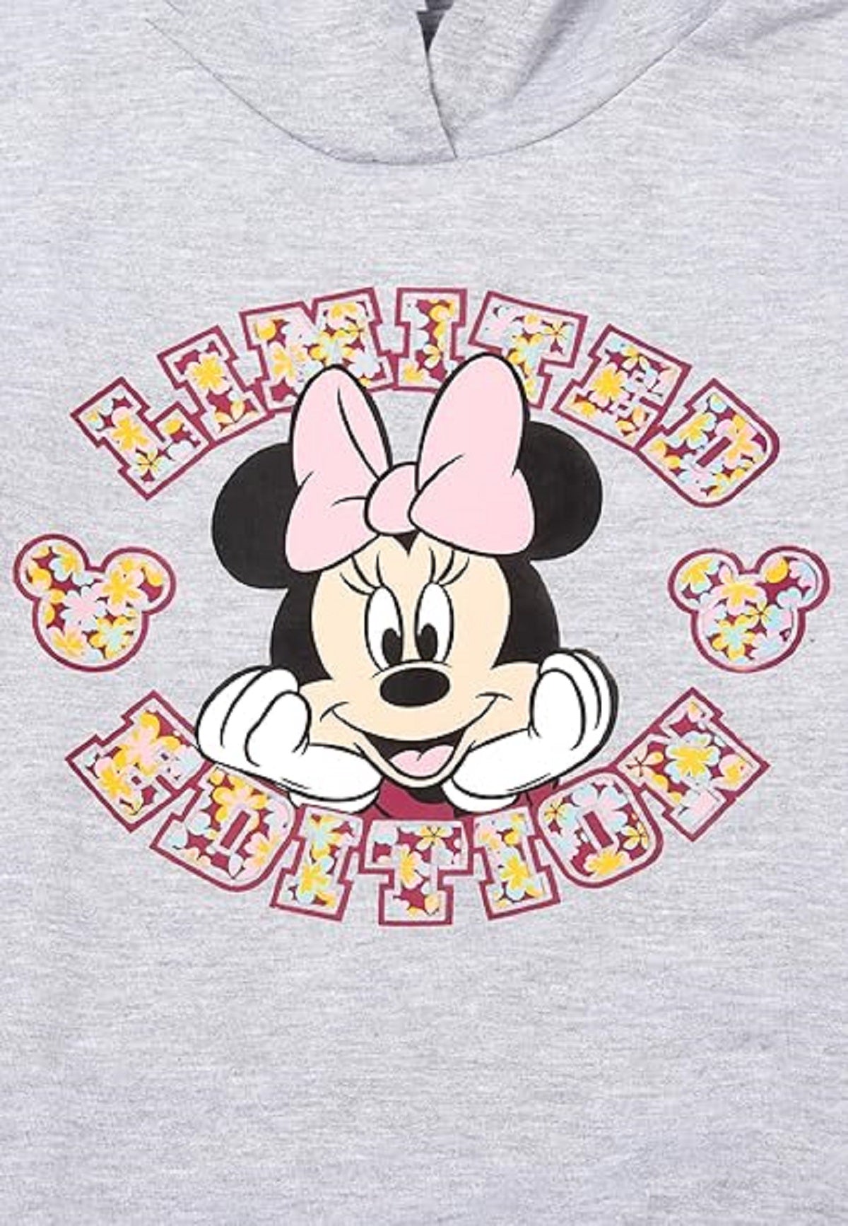 Disney Minnie Mouse Kapuzenpullover aus Baumwolle – Stylischer Hoodie für Mädchen