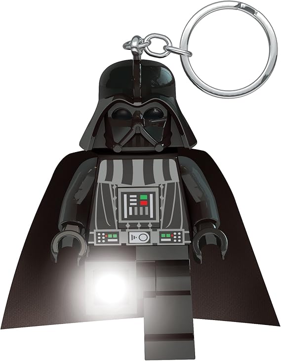IQ Lego Star Wars Schlüsselanhänger mit LED-Taschenlampe Spielzeuggeschenke für Kinder