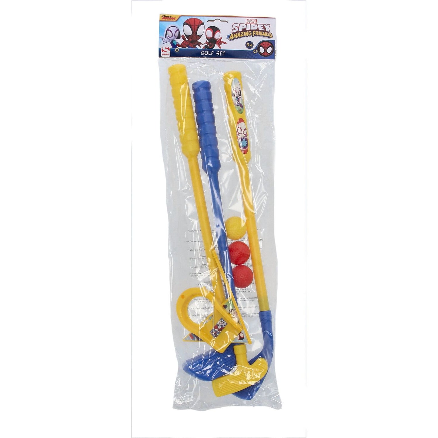 Marvel Spiderman Golf-Set für Kinder Mit Schlägern, Bällen & Golfloch